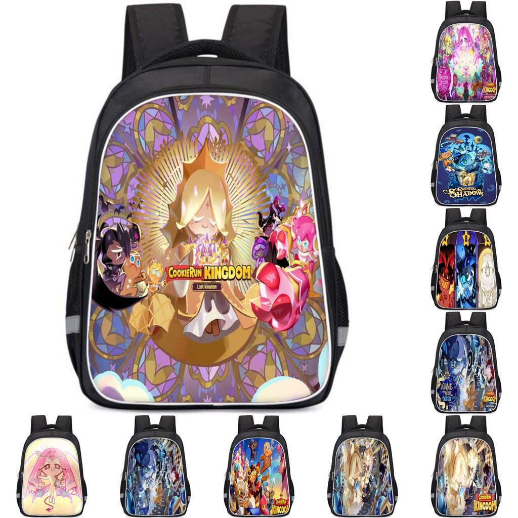 Backpack Cartoon Childrens With Cookierun Kingdom Print Design For Daily