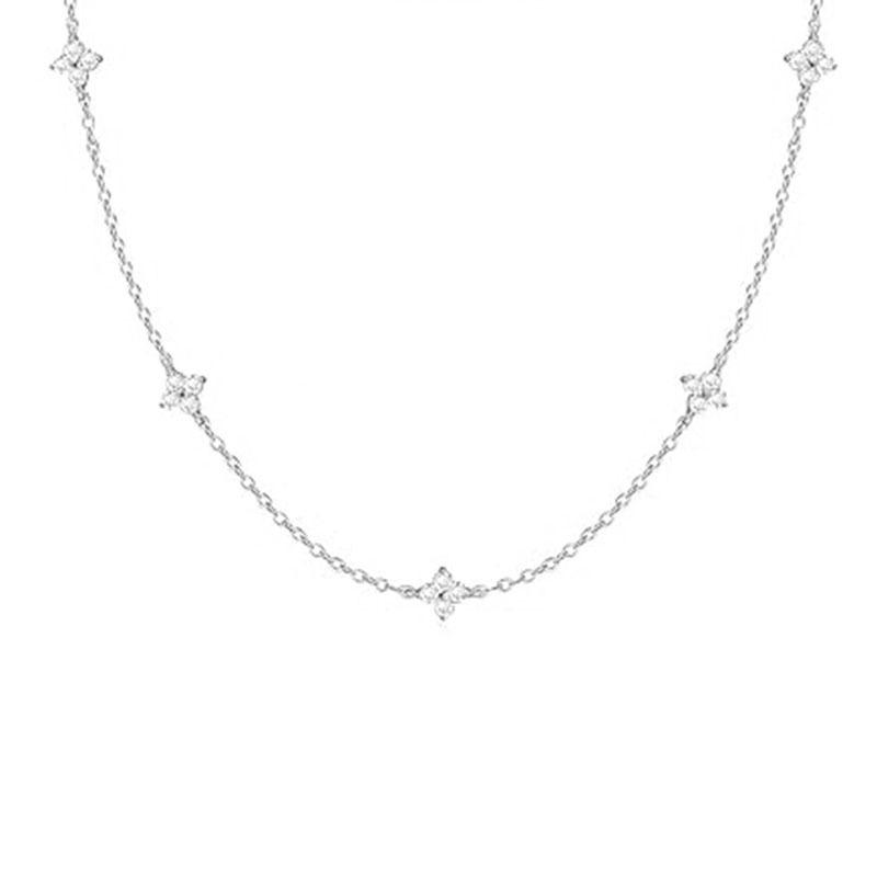 Trendy Multi-layer Stackable Clavicle Necklace for Women - European & American Style