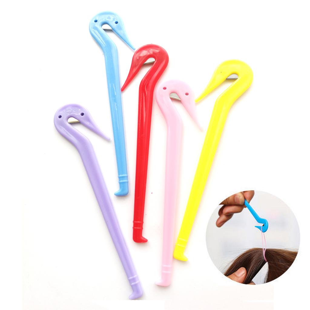 1PC Hair Bands Rubber Cutter Girls DIY Styling Headwear Band Cutting Tool Hair Tie Remover Cutting Knife Salon Hair Styling Tool