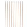 100Pcs Long Sturdy Cotton Swabs Medical Swabs Applicator Swab Wood Handle