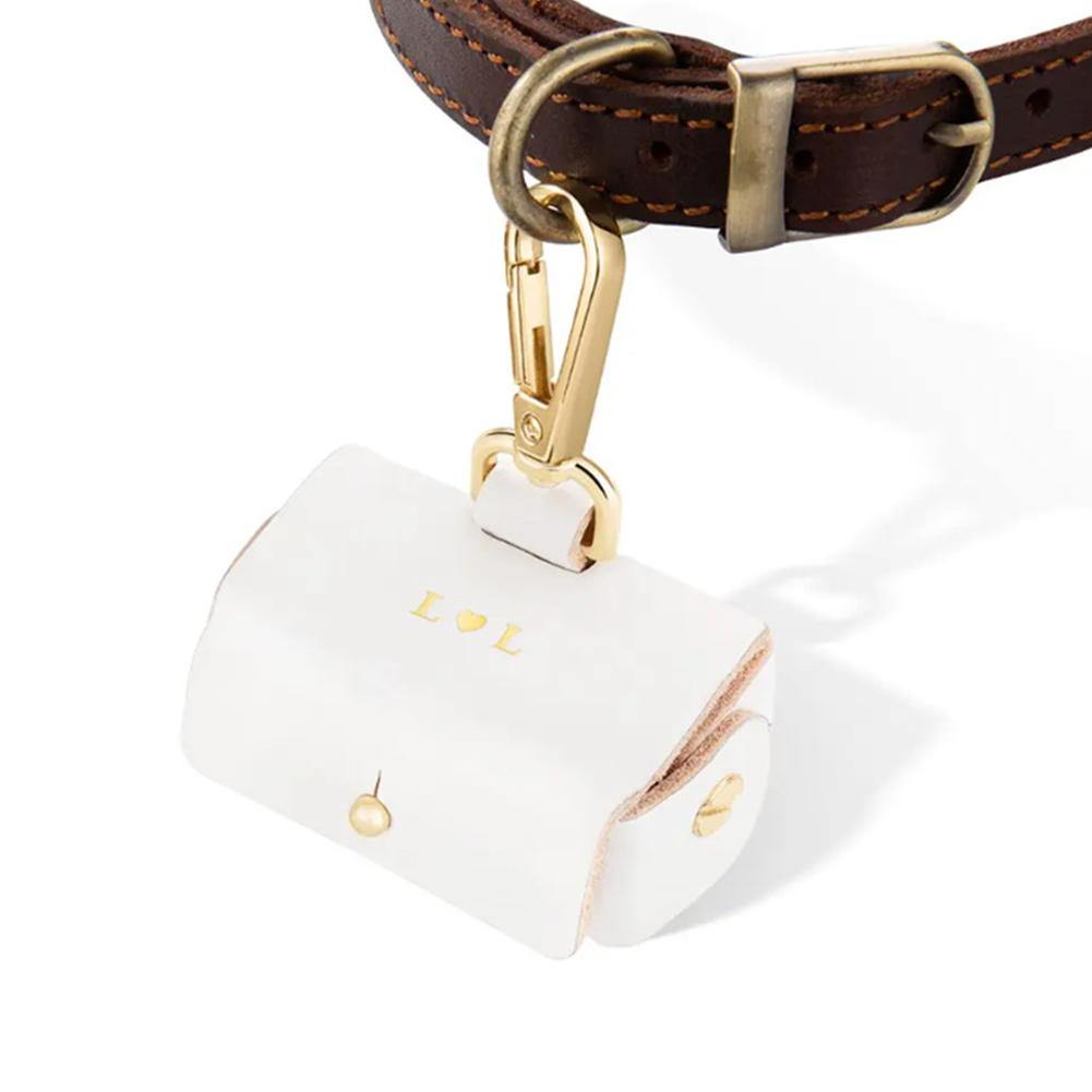 HOT ! Dog Wedding Ring Box Dog Collar Ring Holder Wedding Ring Bearer Pouch  For Dog Collar Leather Wedding Ring Box, image size:1001x1001