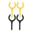 2Pcs Fishing Rod Boats Hook Paddle Holder Marine Dinghy Oar Lock Fishing Rod Holder for Marine Row Boats Kayak Enduring