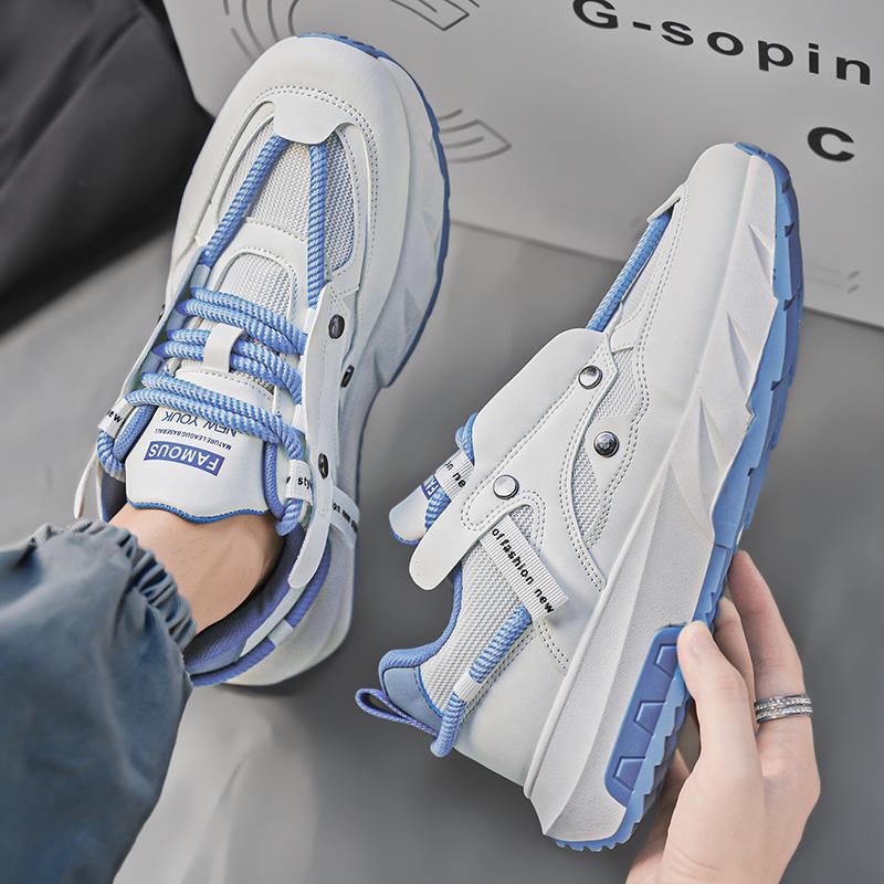 Fashion Shoes For Men White Casual Sneakers Male Sport Walking Shoes Platform Man’s Sneakers Street Style