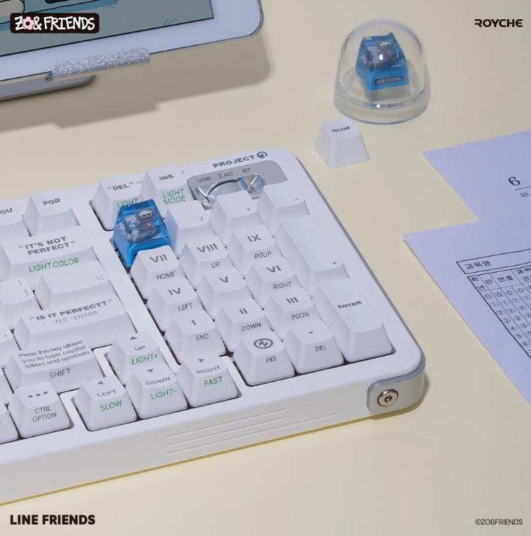 [ZONFRIENDS KEYCAP Z PRYSKYŘICE] Oficiální zboží G-DRAGON GD od ZO&FRIENDS
