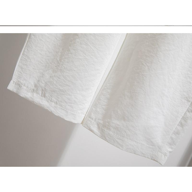 Dimanaf Summer 2025 Plus Size Women High Waist Wide Leg Pants Loose Basic Elastic Harem Pants Casual Long Trousers