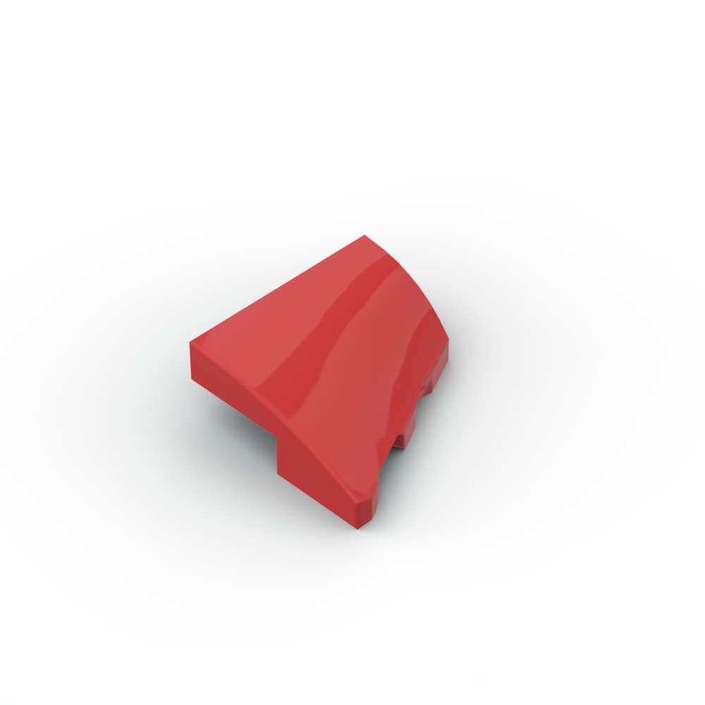 Non-Toxic Moc 10Pcs 5095 Wedge 2X2X2/3 Left Building Blocks House Shaped Board Part Bricks Particle Assemble Toys Children Birthday Gifts