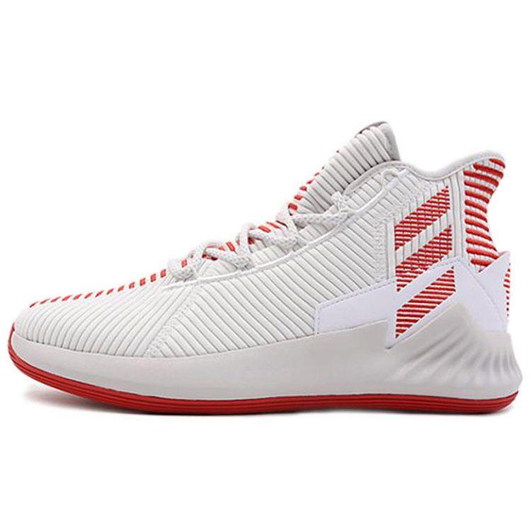 Adidas D Rose 9 Basketball Shoes Men Sneakers White Red AQ0038 46