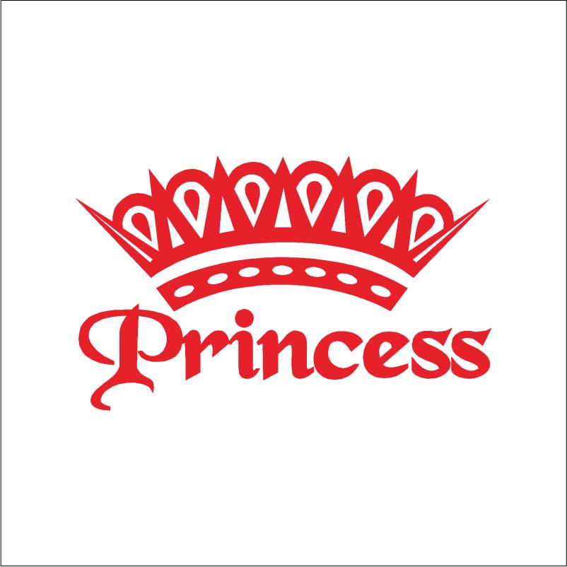 Cute  Pink Princess Crown Vinyl Sticker Car Window Decoration, Elegant Lady Girls Car Decals Laptop Stickers Decor