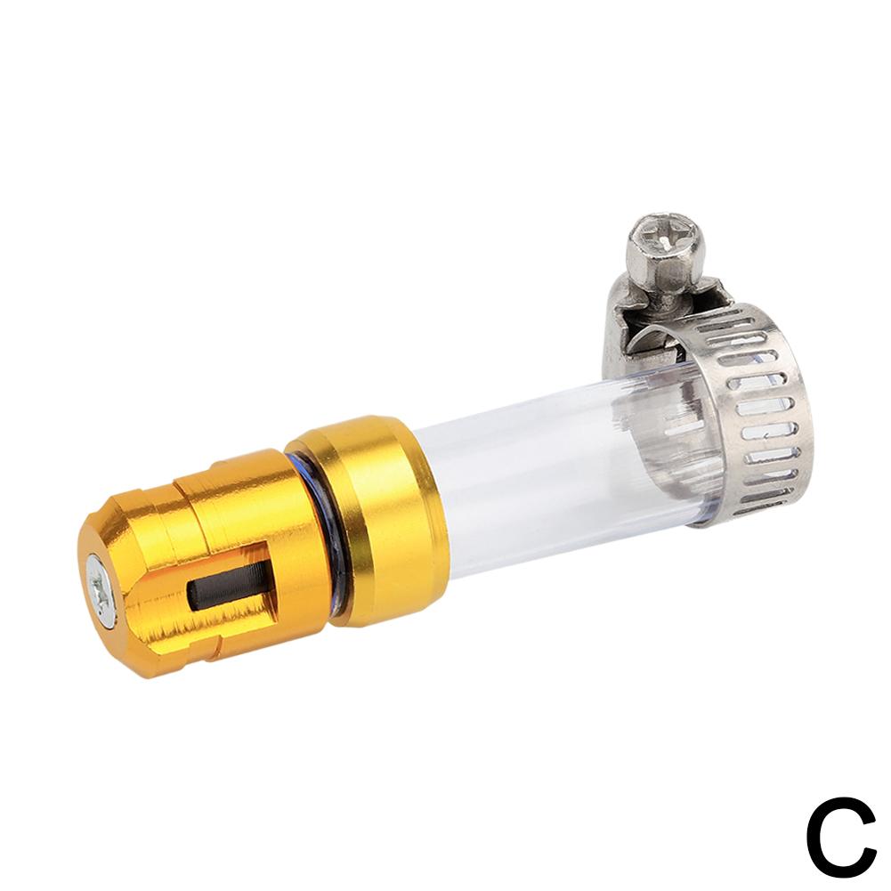 CNC Air Filter Drain Pipe Plug Z-2391 Alloy Head For Motorcycle Accessories CLICK Alloy Head Plug Universal Motorcycle