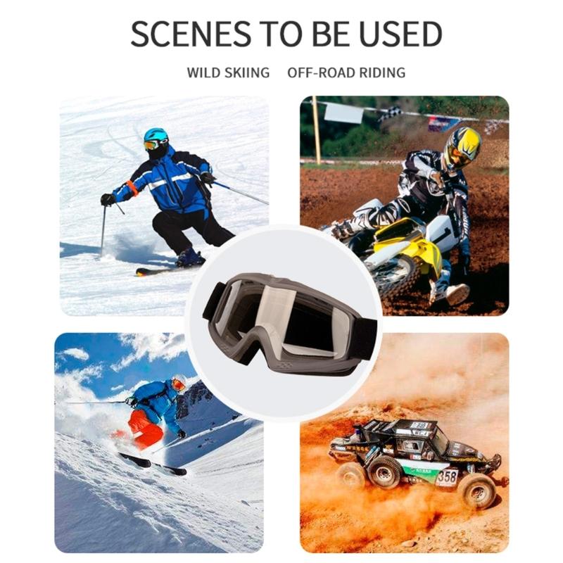 Protective Goggles for Child Teen Glasses Cycling Skiing Riding Eyewear