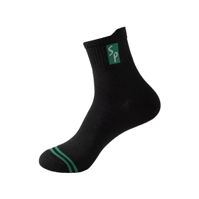 Men's Autumn and Winter Thickened Basketball Sports Deodorizing Sweat Absorbing Wear Resistant Socks