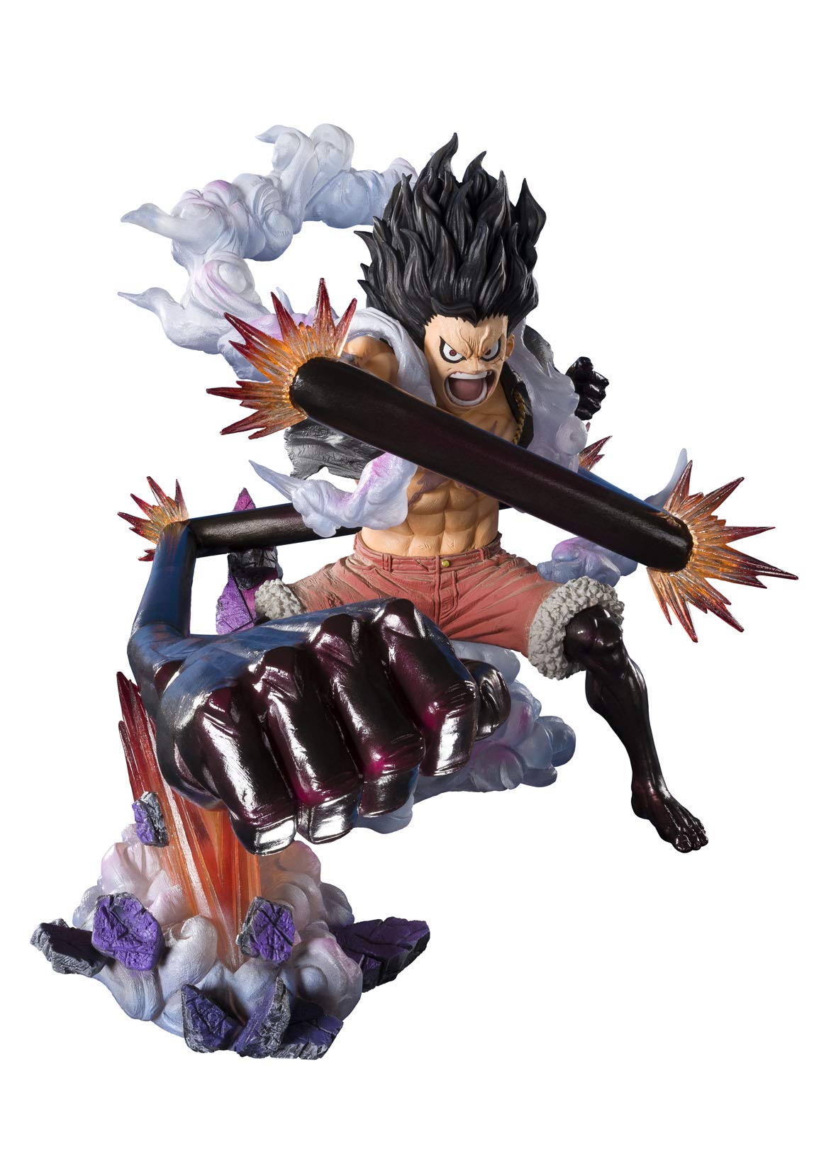

TAMASHII NATIONS FiguartsZERO ONE PIECE Яростная Обезьяна Луффи Gear 4 Человек-Король 160 мм ПВХ АБС Окрашенная Полная Фигурка [Super Battle] D. -Змея Кобра-