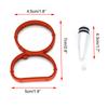 Car Engine Intake Inlet Swirl Flap Delete Blank Plug Bung Metal With Manifold Gasket Replacement Parts For BMW N47 E90 N57 N57S