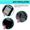 Auto Center Console Cover Black Armrest Pads Cushion Protector Universal Fit