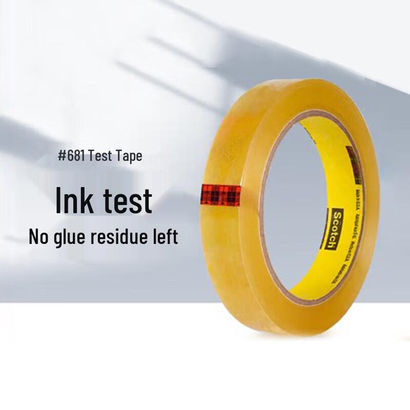 3M 681 Haftprüfungsklebeband für Farbe und Tinte