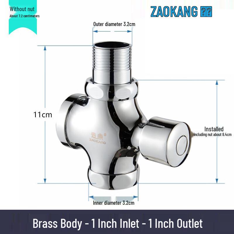 ZaoKang Delayed Press Flush Valve