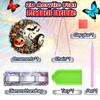 Halloween Witch Diamond Painting Garland Pendant Diamond Painting Wreath Decor DIY Diamond Garland Pendant Kit for Art Crafts