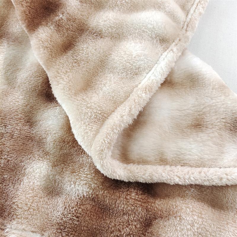 Tuscan Autumn Winter Warmth Blanket Thickened Keep Warm Flannel Sofa Blankets Soft Comfortable Bubble Fleece Nap Shawl Blanket