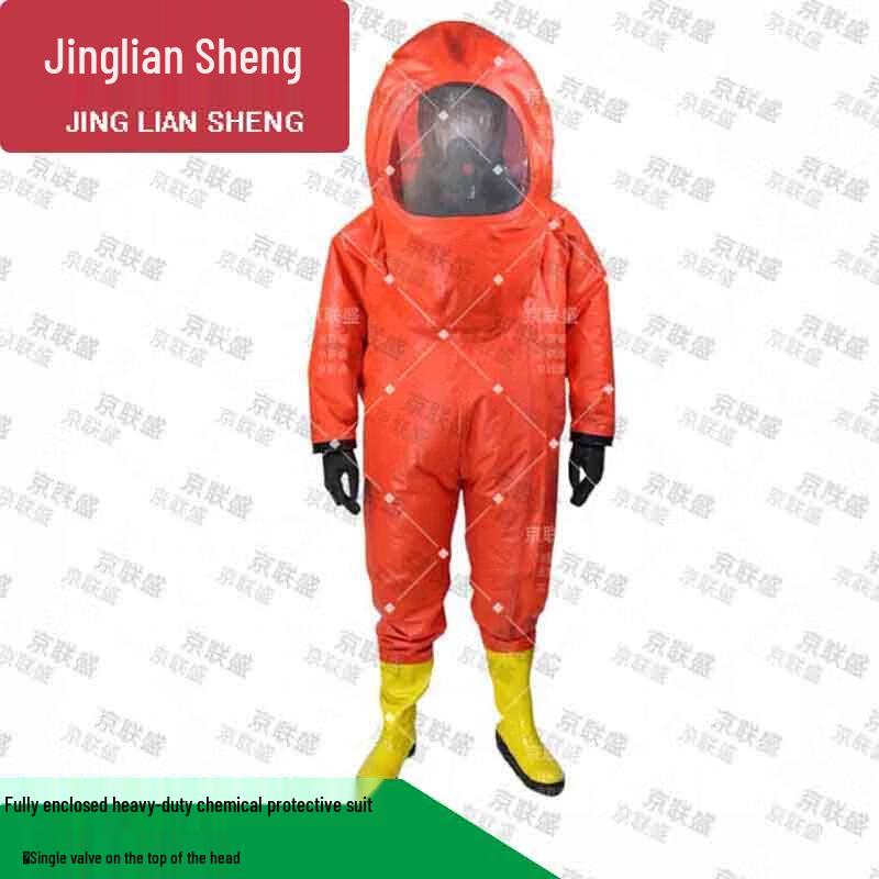 

Jingliansheng Fully Enclosed Heavy-Duty Chemical Protective Suit