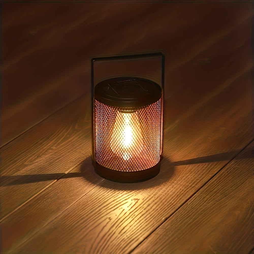 Commercial Street Area Lighting Fixtures Outdoor Decorative Table Lamps Metal Solar Lights IP65 Waterproof Outdoor Table Lamps