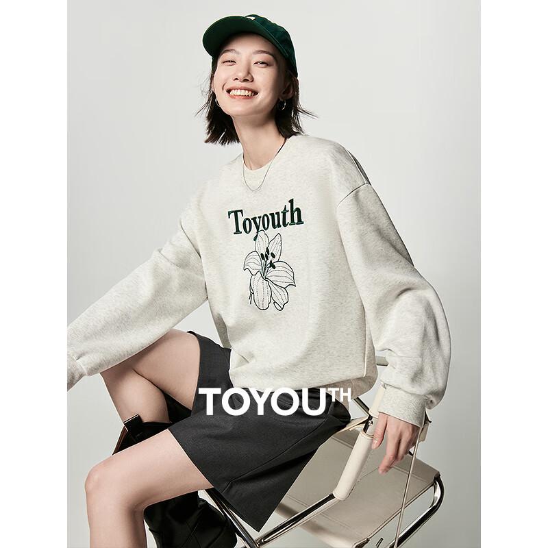 

Чую Лили Вышитый Женский Свитшот M