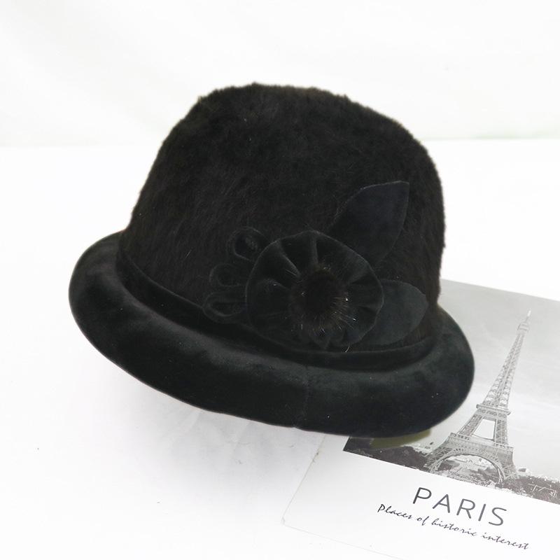 Adjustable Autumn and Winter Warmth Elderly Men's and Women's Knitted Hat Gift Cap