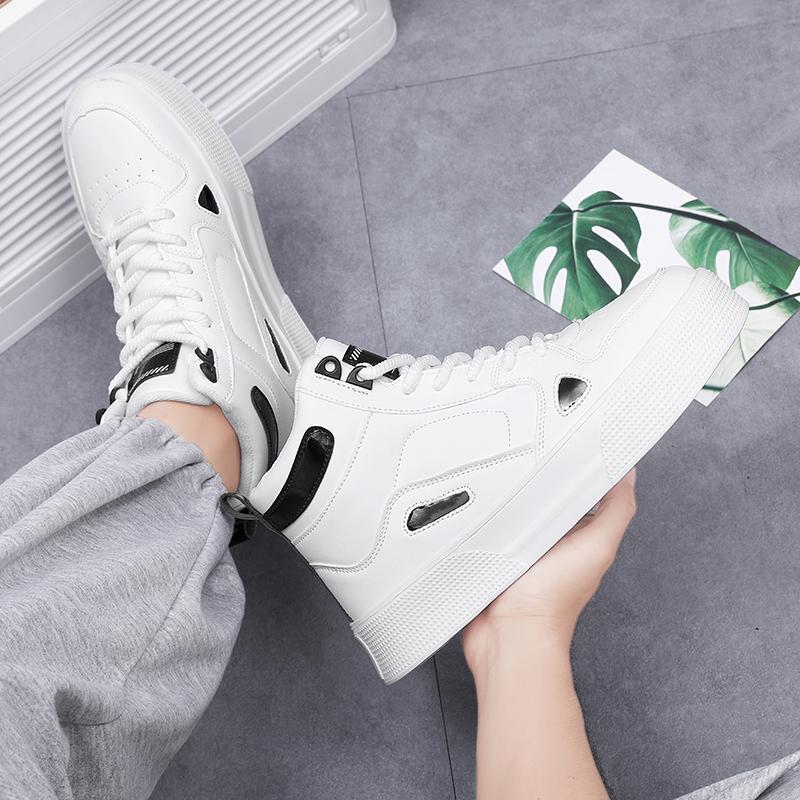 Big Size 47 High Top Shoes Men Casual Sneakers Comfortable Lightweight White Sport Running Shoes Training For Men Tenis Walking Gym Footwear