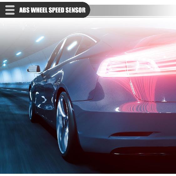 

Motoforti Front Left Right ABS Wheel Speed Sensor, ABS Sensor, for Toyota Tacoma 1997-2004, Plastic Metal, No.8954235050/8954335050, Black, 1 Pair