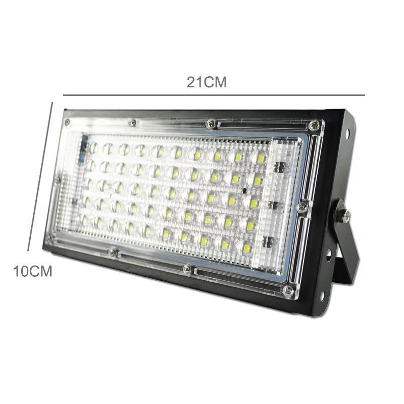 LED RGB Floodlight 220V 240V IP65 Waterproof Cool White Spotlight for Landscape Street Outdoor Lighting