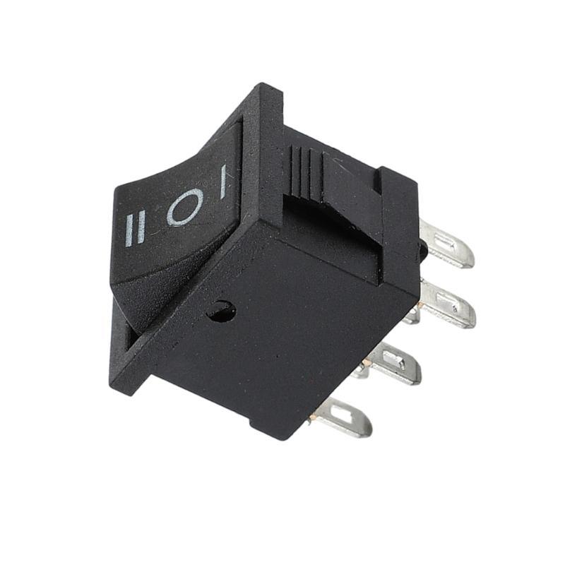 1/4/10Pcs Marine Boats Rocker Switches 6 Pin 3 Position Rocker Toggle Switches Rocker Switches for Household Appliance