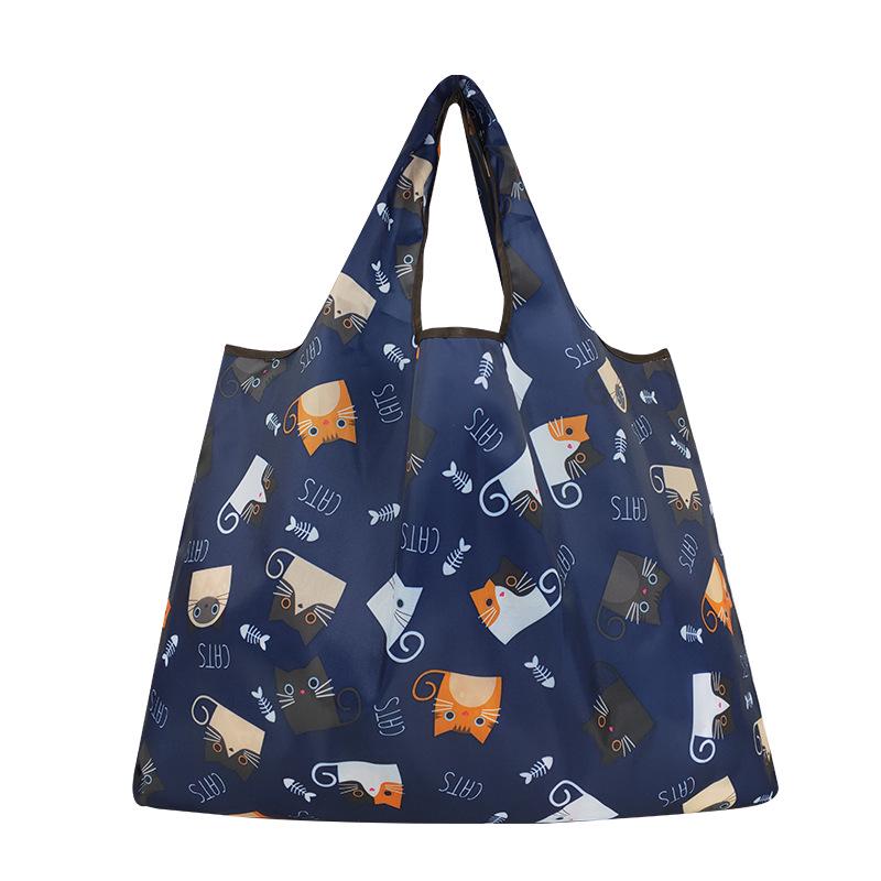 Bolsa Tote do Mickey: Sacola de Compras Grande, Dobrável, Ecológica, Impermeável de Tecido Oxford