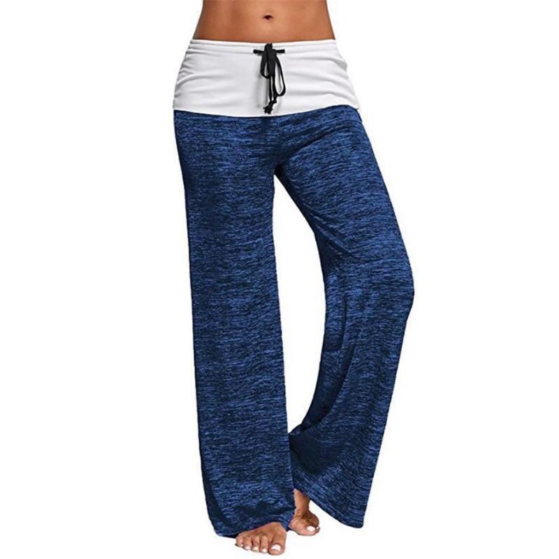 Women's Wide Leg Pants Quick Dry Sports Yoga Pants Casual Wide Leg Trousers Outdoor