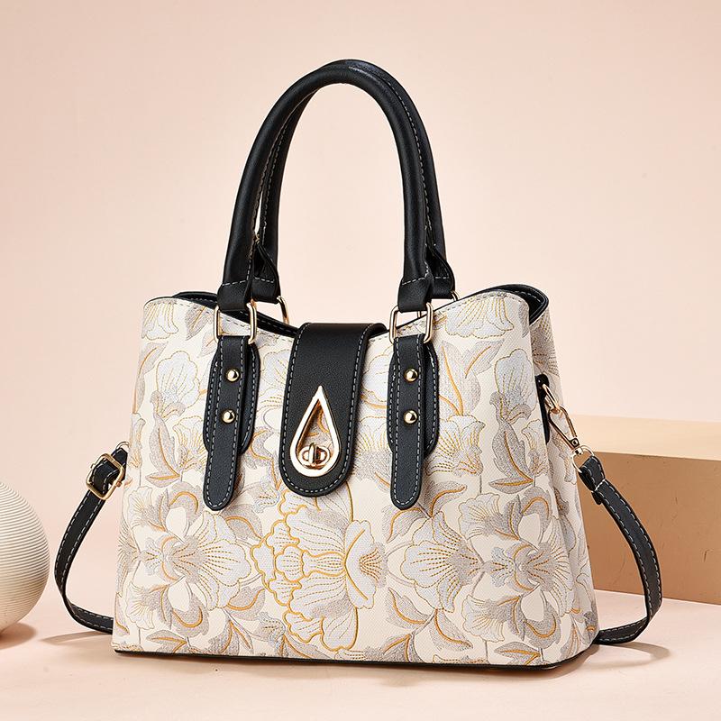 Women's Fashion Handbag Crossbody PU Leather Satchel Bags Large Capacity Tote with Shoulder Strap for Women Laptop Purses Work Top-handle Bags