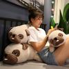 Gorące 55-90 cm Nowe Urocze Zwierzątko Kawaii Pies Mops Pluszowe Zabawki Poduszka do Spania Prezent Urodzinowy dla Chłopca Dziewczynki Boże Narodzenie Walentynki