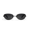 Frameless Future Wind Glasses Millennial Babes Wind Sunglasses Retro Women'S Sunglasses Men'S Metal