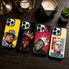 B-Biggie Smalls Notorious BIG Art Phone Case For iPhone 17,16,15,14,13,12,11 Plus,Pro Max,XS,Colored Silver Phone Case