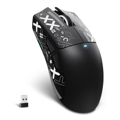 MAMBASNAKE X ATTACK SHARK X11SE Gaming Super Wireless 59g PAW3311 22000 DPI 1000Hz Polling Dual Stickers for Mouse, Light, 3-Mode Connection