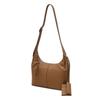Daks Brown Leather Shoulder Bag Dcba6f111w2