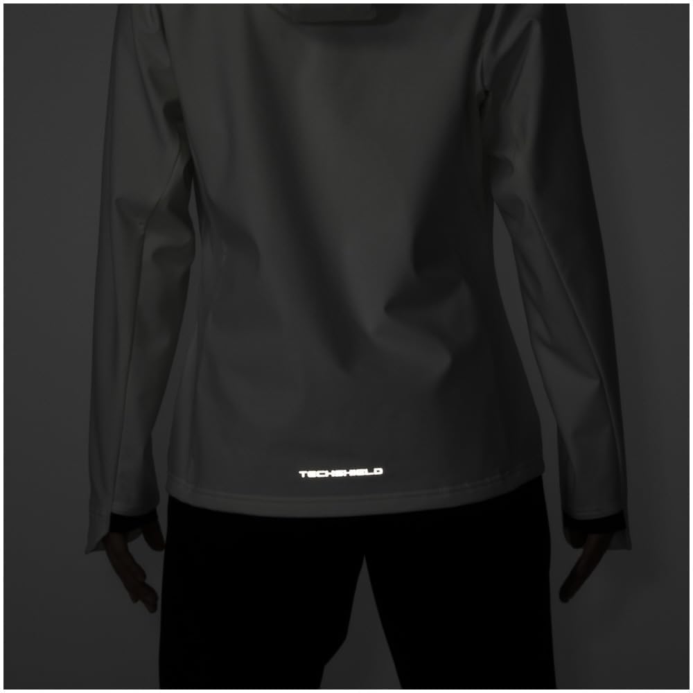 Training Wear Tech Shield Jacket Windproof Stretch Water Repellent 32MCB860 [Mizuno] Women's Off-White