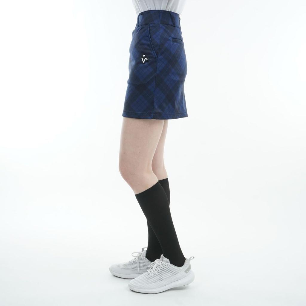 Viva Heart Golf Size 40 Women's Skirt, Fleece-Lined, Windproof, Water-Repellent, 4-Way Stretch, Blue, (01272040)