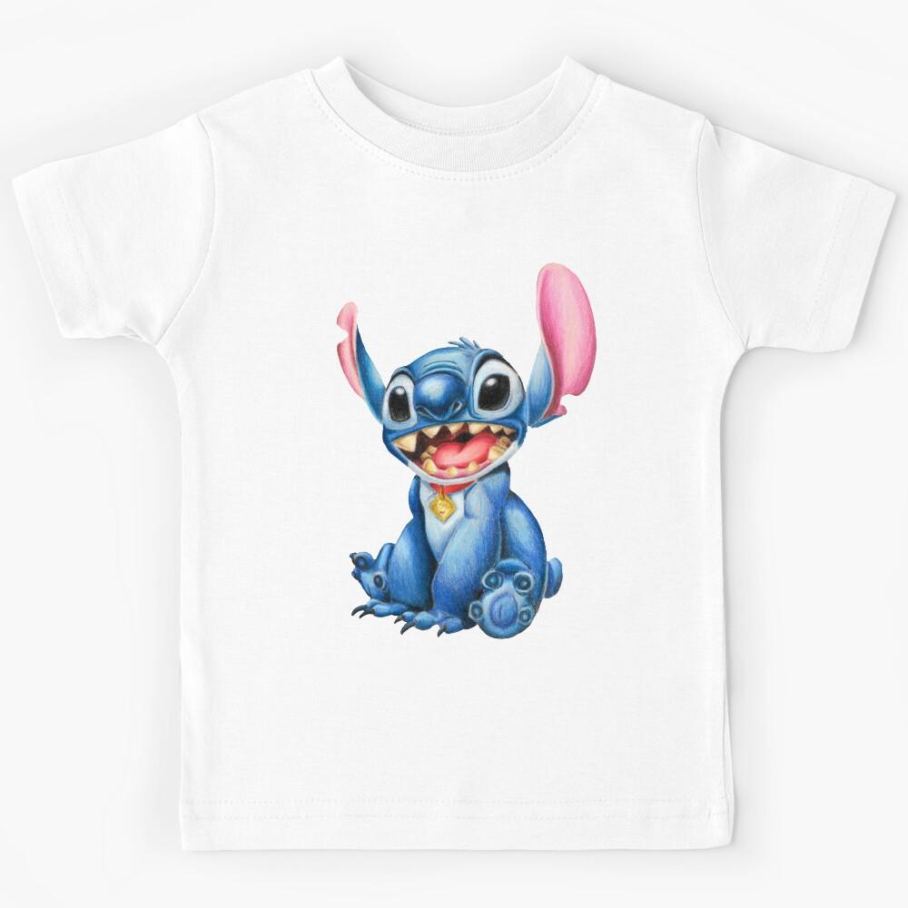 Stitch - Colored pencils Kids T-Shirt 130