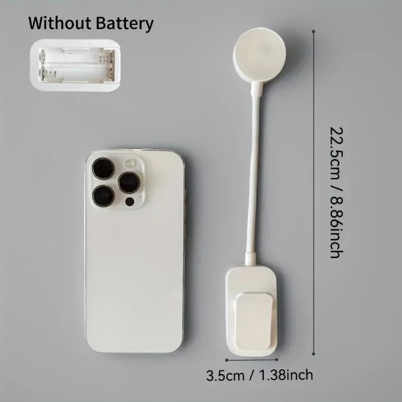 USB Charging Reading Light, 3 Color Modes Adjustable LED Book Lamp for Eye Protection, Portable Office Study Supplies