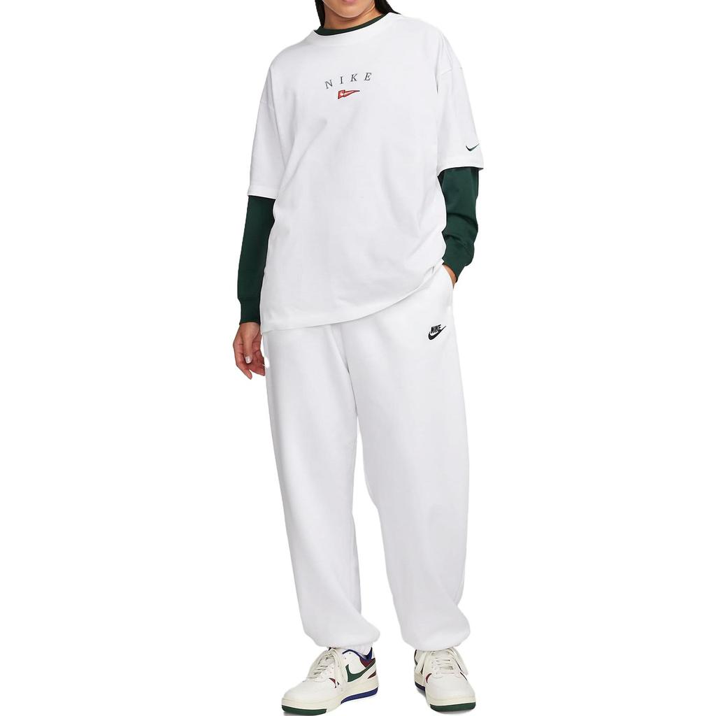 New Nike T Shirts Women's White FZ4866-100