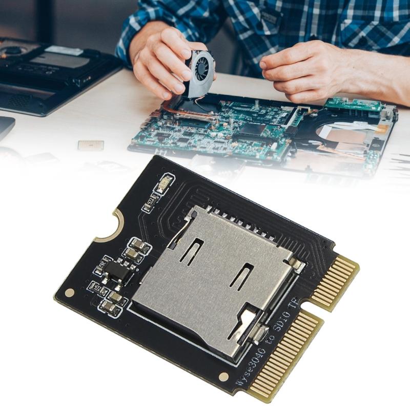 TF Card Reader Module With EMMC 4 Bit Support For 3040 Secure Computer Setups Short Circuits Protections