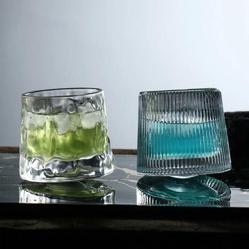 Bicchiere da Whiskey Spesso in Cristallo Design Trottola Martello Bicchiere da Vino Spirit Xo Brandy Tazza Bicchiere da Vino Nuovo Creativo