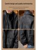Amerikanische Workwear PU-Leder Herren Daunenjacke - Winterkollektion 2025, High-End Trendmarke.