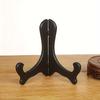 1Pc Triangular Stands, Compact and Portable, Plastic Material, White and Brown, Boho Style, Ideal for Crafts,Home Decor
