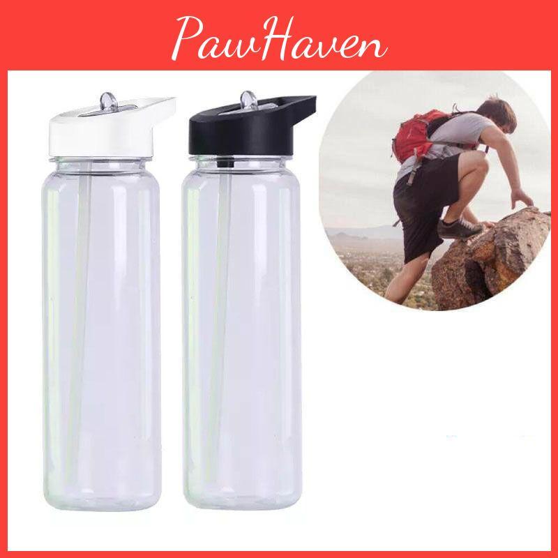 Bpa Free Leakproof Sport Water Bottle With Straw And Portable Design For Travel