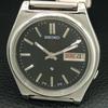 GENUINE VINTAGE SEIKO EXPO 70 AUTOMATIC JAPAN MENS BLACK DIAL WATCH A708729-1