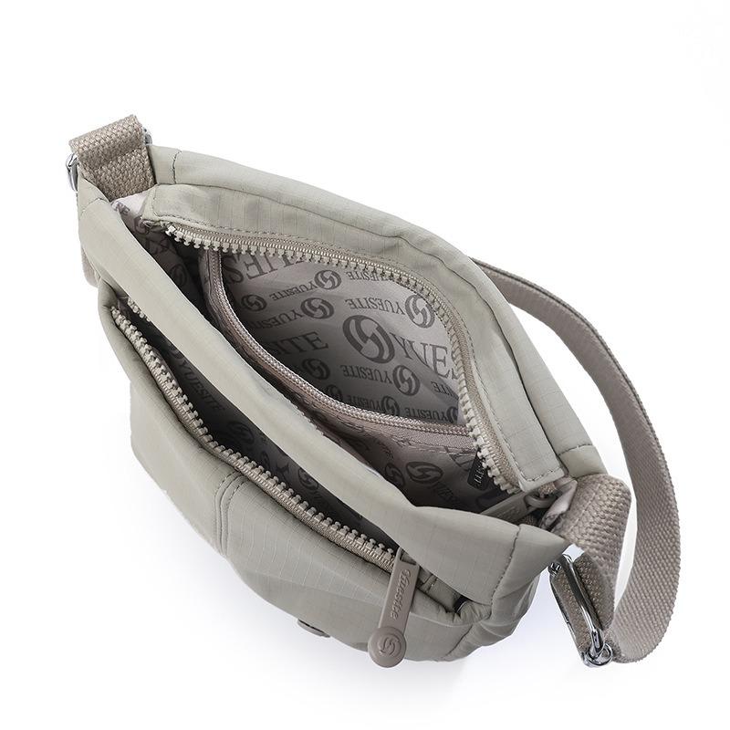 Casual Shoulder Bag New Candy Color Women's Messenger Bag Stylish and Simple Messenger Bag Large Capacity Anti-splashing Cloth Bag